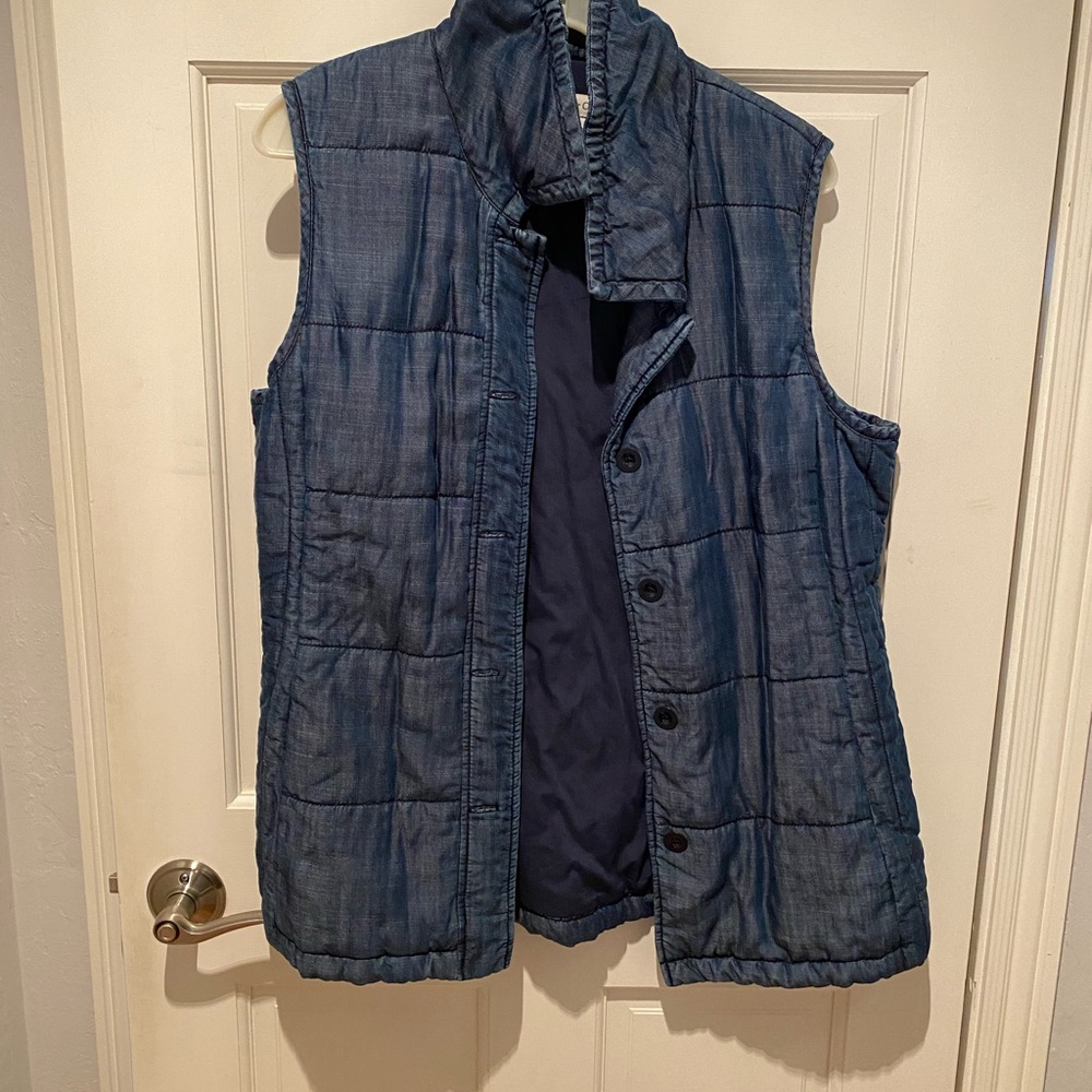 Coldwater Creek quilted vest L